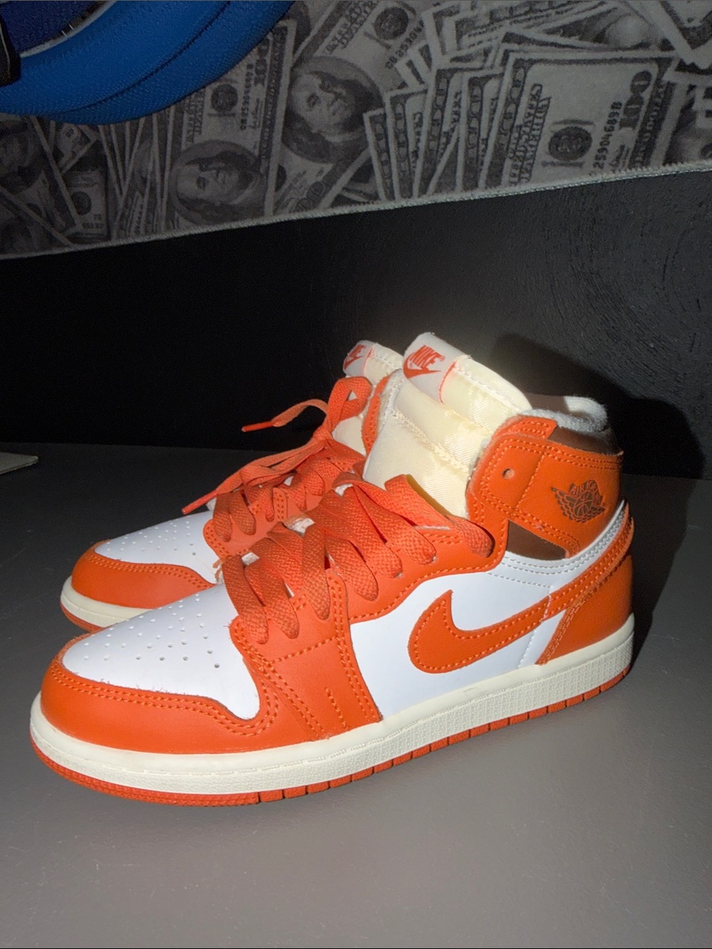 Nike Air Jordan 1 Hi Top in boys size 2.5.  Worn maybe 1 time